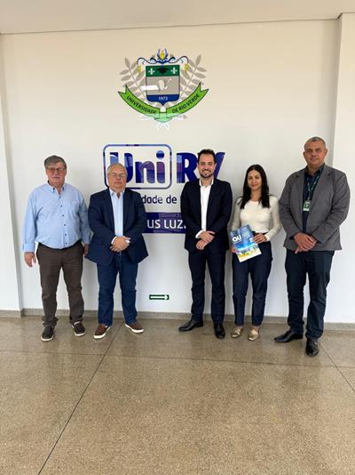 Vice-Prefeito Eduardo Sanches Visita Campus da UniRV em Luziânia para Fortalecer Parceria na Implantação do Curso de Medicina em Tangará da Serra