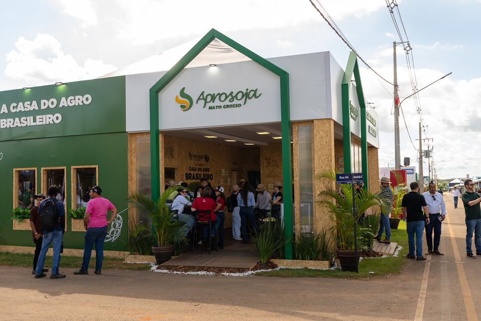 A Casa do Agro Brasileiro faz sucesso entre os visitantes nas feiras agropecuárias de Mato Grosso