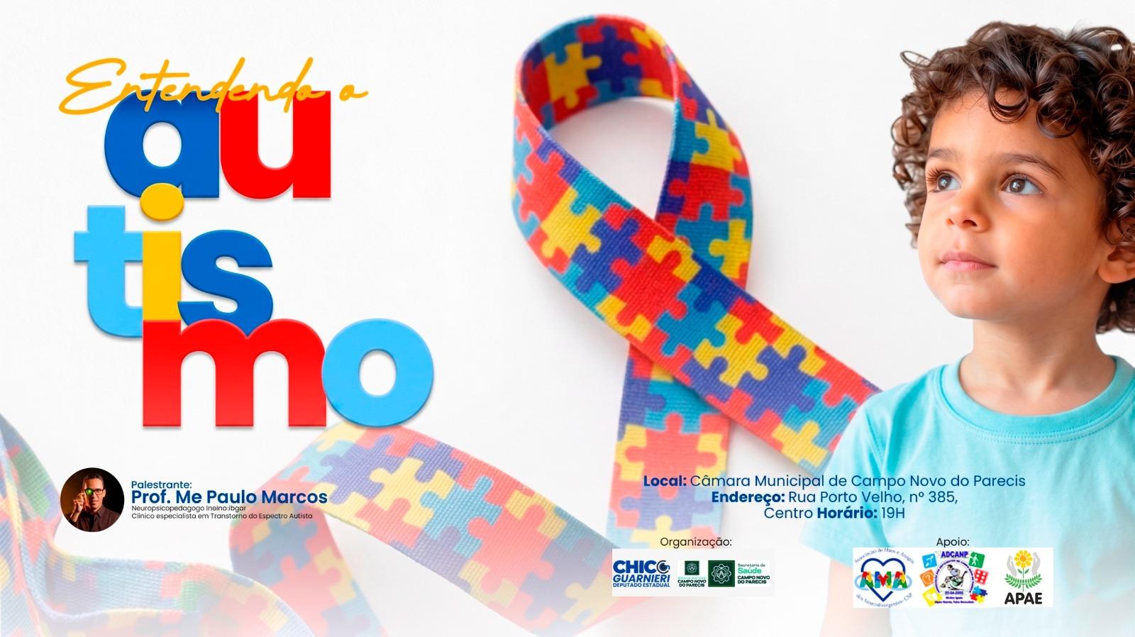 Chico Guarnieri promove evento sobre TEA com palestra, primeiros socorros e lançamento de livro