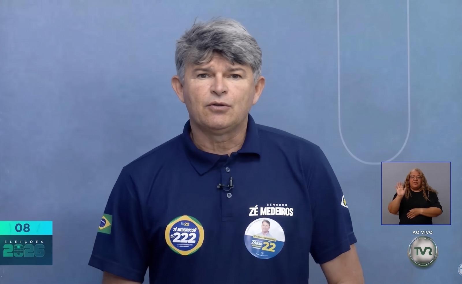 Zé Medeiros chama Riva de “candidata de Alexandre de Moraes” durante debate na TV Vila Real