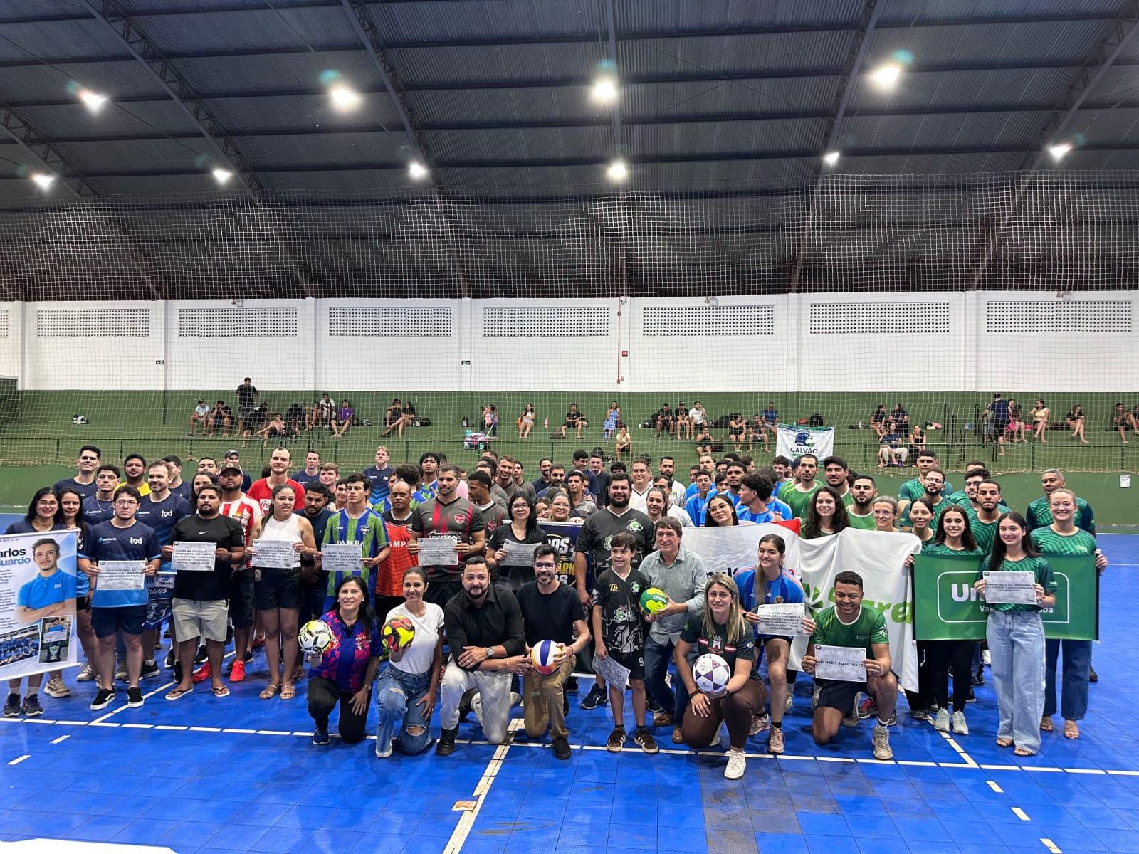 Jogos dos Comerciários têm início com cerimônia de abertura em Tangará da Serra