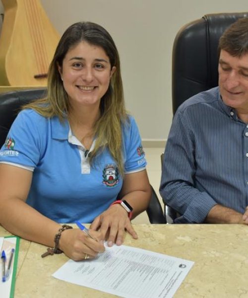 Assinada Ordem de Serviço para a Reforma dos Banheiros e Vestiários do Ginásio Douglas Poyane, na Vila Olímpica Rei Pelé