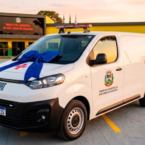 Ambulância articulada por Chico Guarnieri reforça saúde em Bom Jesus do Araguaia