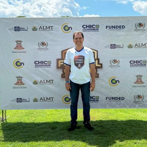 Deputado Chico Guarnieri participa do 1º Circuito Esportivo Renê Barbour em Barra do Bugres