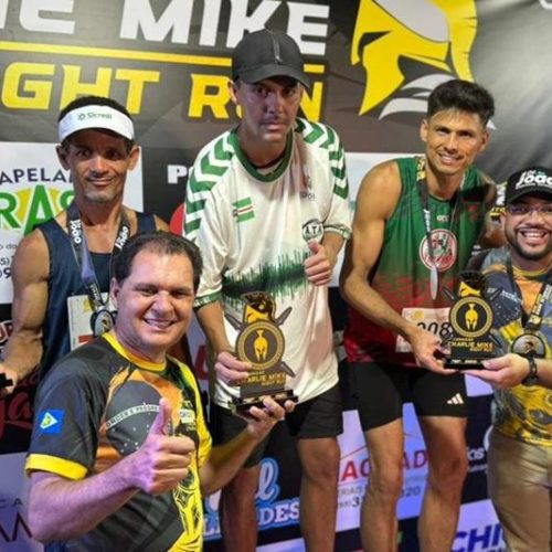Chico Guarnieri marca presença no 1º Corridão Charlie Mike Night Run, em Nova Olímpia