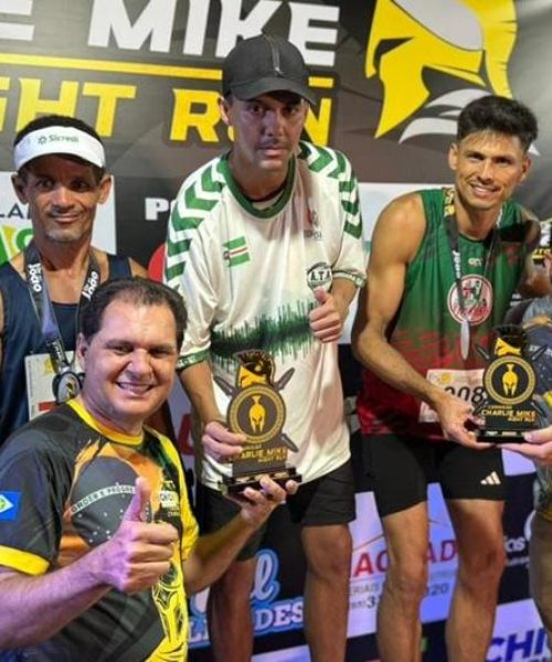 Chico Guarnieri marca presença no 1º Corridão Charlie Mike Night Run, em Nova Olímpia