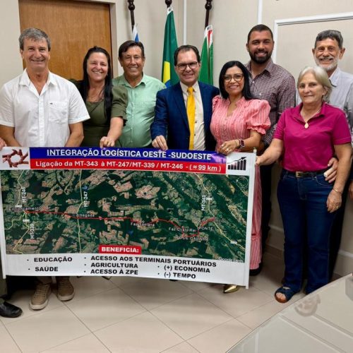 ALMT derruba veto e garante estadualização de estrada entre Barra, Lambari e Cáceres