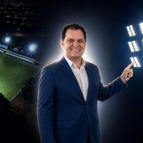 Indicação de Chico Guarnieri garante nova iluminação e marca nova fase do Estádio Lamartine em Barra do Bugres