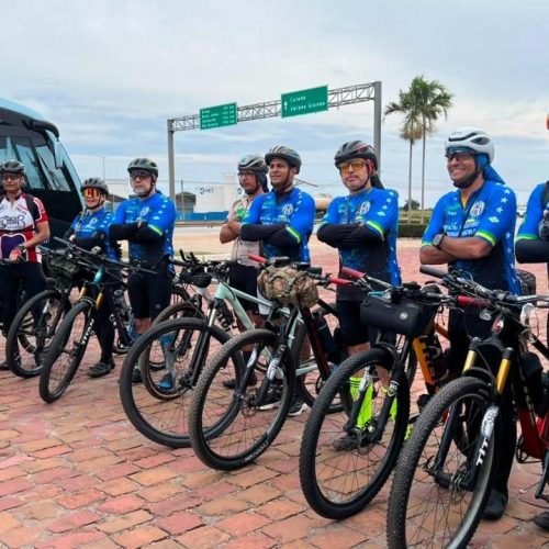 Com apoio de Chico Guarnieri, cicloturistas de Cuiabá encara desafio de 1.700 km até Curitiba