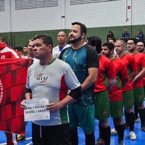 Abertura da 1ª Copa dos Servidores Públicos marca início das competições esportivas