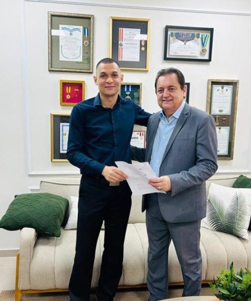 R$ 350 mil para Nova Ambulância: Vereador Esdras Moraes conquista recurso com apoio do deputado estadual Sebastião Rezende