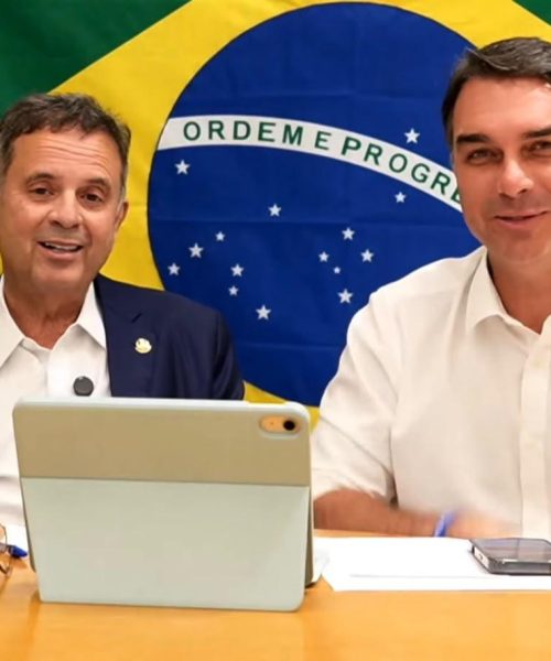 Eleger Zé Medeiros ao Senado é questão de honra e compromisso de Bolsonaro, afirma Flávio