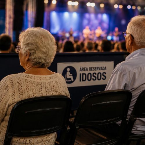 De autoria de Chico Guarnieri, idosos terão espaço com cadeiras em eventos de MT