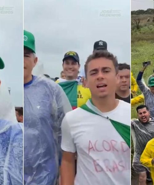 Medeiros se junta à Caminhada pela Liberdade e reforça defesa da liberdade de Bolsonaro e dos presos do 8 de janeiro