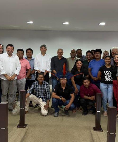 Medeiros reúne indígenas da Ilha do Bananal para discutir mobilidade entre aldeias no Araguaia