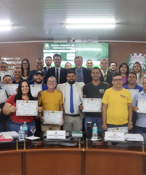 Legislativo concede Moção de Aplausos a empresários da Avenida Nilo Torres