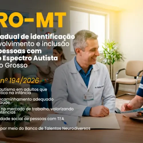 Chico Guarnieri propõe programa para diagnóstico tardio e inclusão de autistas no mercado de trabalho em MT
