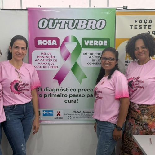 Prefeitura de Tangará da Serra realiza ‘Dia D’ do Outubro Rosa e registra muitos procedimentos de saúde efetivados