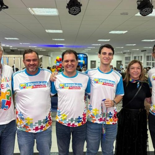 Chico Guarnieri destaca a importância da inclusão em evento sobre o autismo em Diamantino