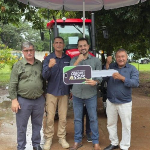 Agricultura Familiar: Tangará da Serra recebe trator de R$ 180 mil para apoiar produtores