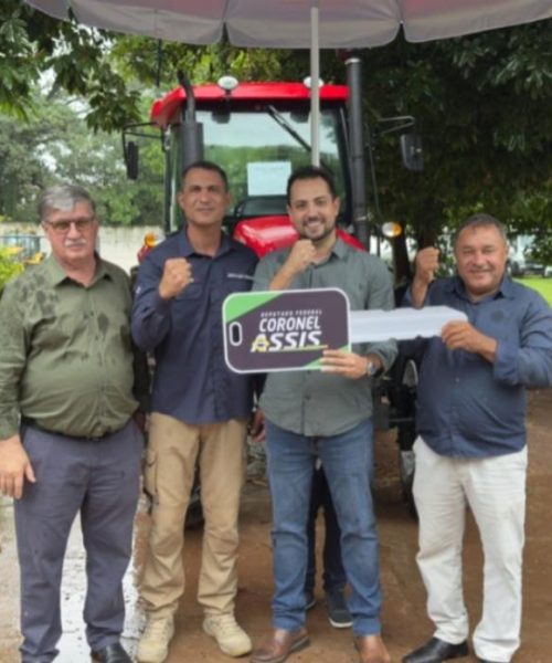 Agricultura Familiar: Tangará da Serra recebe trator de R$ 180 mil para apoiar produtores