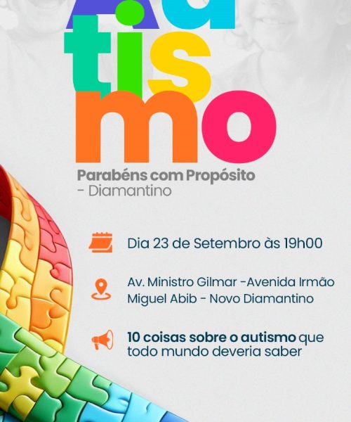 Deputado Chico Guarnieri apoia ação em prol de crianças autistas em Diamantino