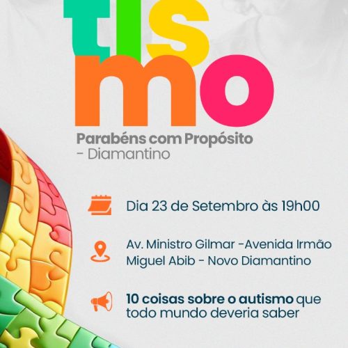 Deputado Chico Guarnieri apoia ação em prol de crianças autistas em Diamantino